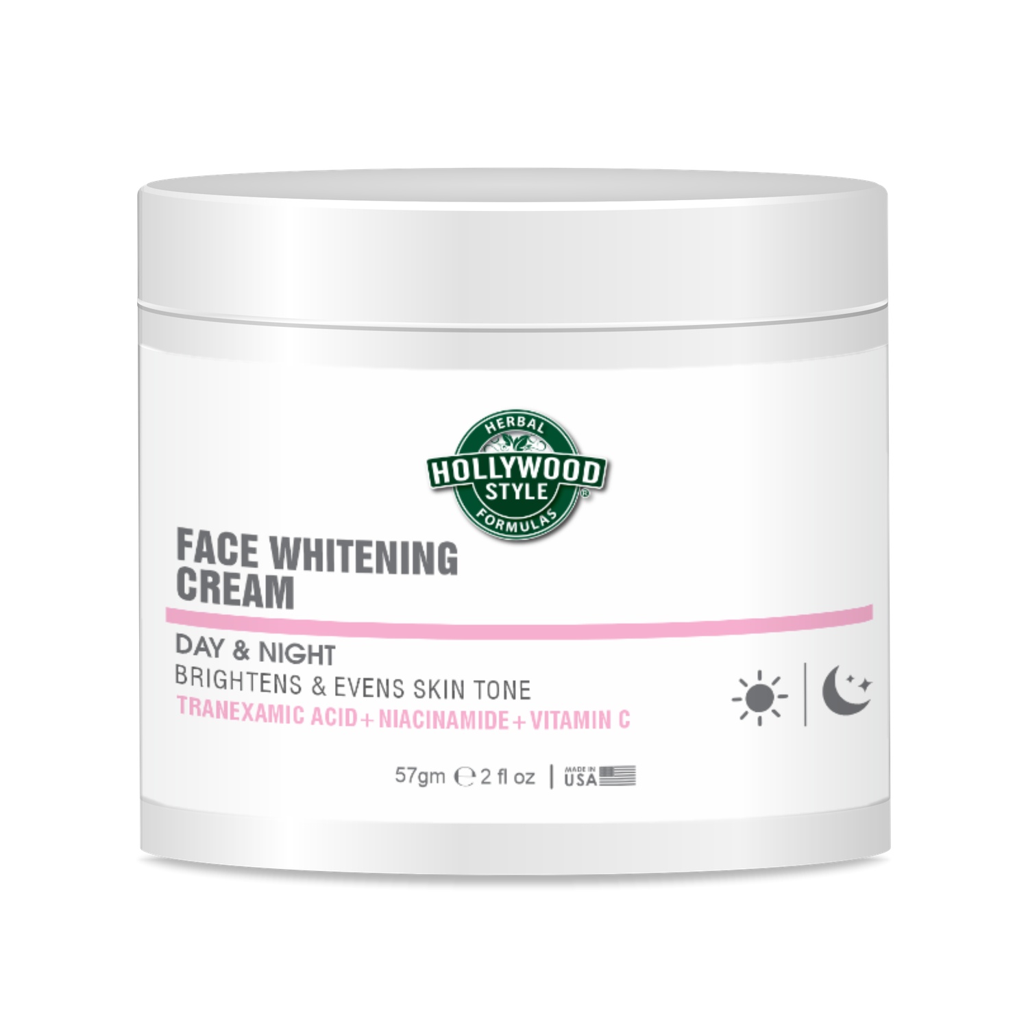 51138-Face Whitening Cream (Day & Night) Jar Face Whitening Cream (Day & night) - Image 1