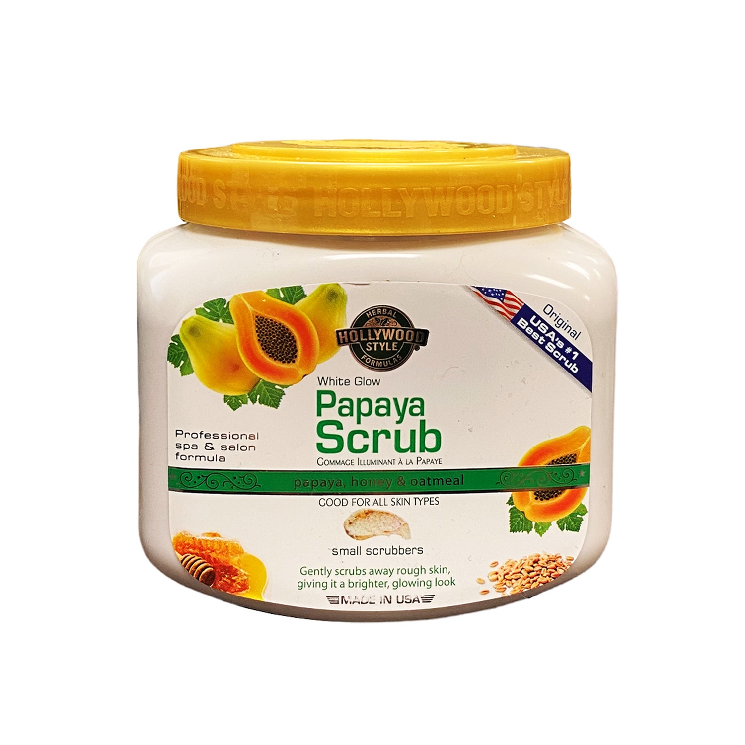 52311_White glow papaya scrub 20oz White glow Papaya Scrub - Image 1